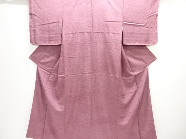 未使用品　寄せ柄江戸小紋着物